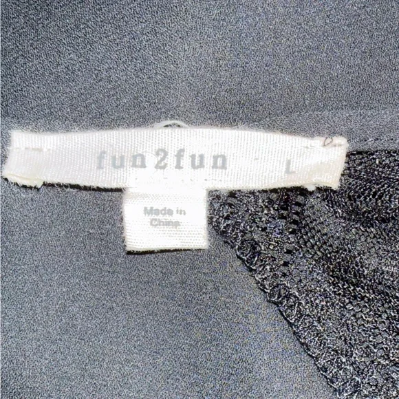 Fun2fun black lace camisole/ tank top - Picture 8 of 10